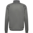 hmlCORE 2.0 TRACK ZIP JACKET - STEEL GRAY/WHITE