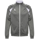 hmlCORE 2.0 TRACK ZIP JACKET - STEEL GRAY/WHITE