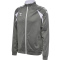 hmlCORE 2.0 TRACK ZIP JACKET - STEEL GRAY/WHITE