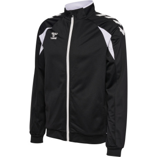 hmlCORE 2.0 TRACK ZIP JACKET - BLACK/WHITE
