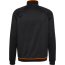 hmlCORE 2.0 TRACK ZIP JACKET - BLACK/ORANGE TIGER