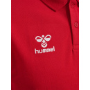 hmlGO 2.0 CHEVRON  POLO - TRUE RED