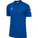 hmlGO 2.0 CHEVRON  POLO - TRUE BLUE