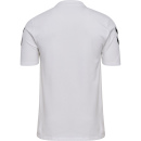 hmlGO 2.0 CHEVRON  POLO - WHITE