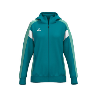 CELEBRATE 125 Training Jacket with hood - tahitian blue/mint