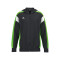 CELEBRATE 125 Training Jacket with hood - schwarz/green gecko