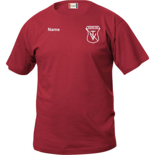 TV Berchum Kinder Baumwolle T-Shirt Maroon