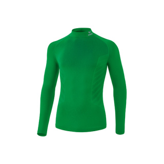 Athletic Longsleeve Turtleneck - smaragd