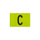Captain Armband with velcro - gelb