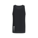 T&F WINGS Singlet - schwarz/weiß