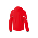 Softshelljacke Function - rot/weiß