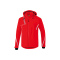 Softshelljacke Function - rot/weiß