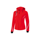 Softshelljacke Function - rot/weiß