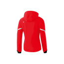 Softshelljacke Function - rot/weiß
