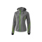 Softshelljacke Function - grau melange/green gecko