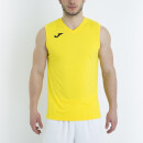 FUNKTIONSSHIRT COMBI OHNE ÄRMEL - GELB