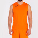 FUNKTIONSSHIRT COMBI OHNE ÄRMEL - ORANGE
