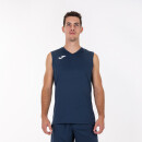 FUNKTIONSSHIRT COMBI OHNE ÄRMEL - MARINEBLAU