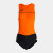 RECORD PRO BODYSUIT WOMEN - ORANGE-SCHWARZ