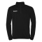 1/4 Zip Top - schwarz