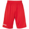 Player Long Shorts - rot/weiß