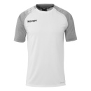 Ambition 28 Shirt - weiß/dark grau melange
