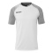 Ambition 28 Shirt - weiß/dark grau melange