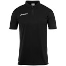 ESSENTIAL POLY POLO SHIRT - schwarz