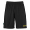 Center Basic Shorts FTP - schwarz/limonengelb