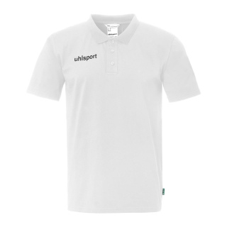 Essential Polo Shirt - weiß/schwarz