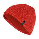 Strickmütze - rot meliert