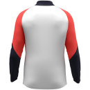 Polyesterjacke Dynamic - weiß/coral/marine