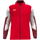 Polyesterjacke Dynamic - rot/weiß/dunkelrot