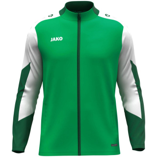 Polyesterjacke Dynamic - grün/weiß/dunkelgrün