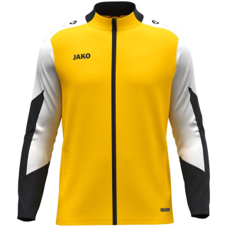 Polyesterjacke Dynamic - gelb/weiß/schwarz