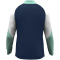 Polyesterjacke Dynamic - marine/weiß/minze