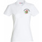 Almenrausch Berglern Polo Women weiss Stick