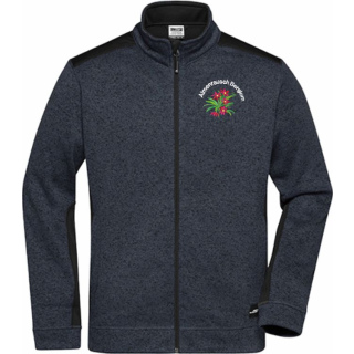 Almenrausch Berglern Herren Strickfleecejacke