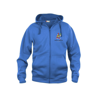 Faschingsgesellschaft Fidelia 1892 e.V. Basic Hoody Full Zip Royal Blue